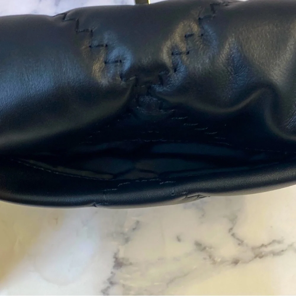 NWT Marc Jacobs Black Quilted Mini Shoulder Bag - Picture 7 of 11